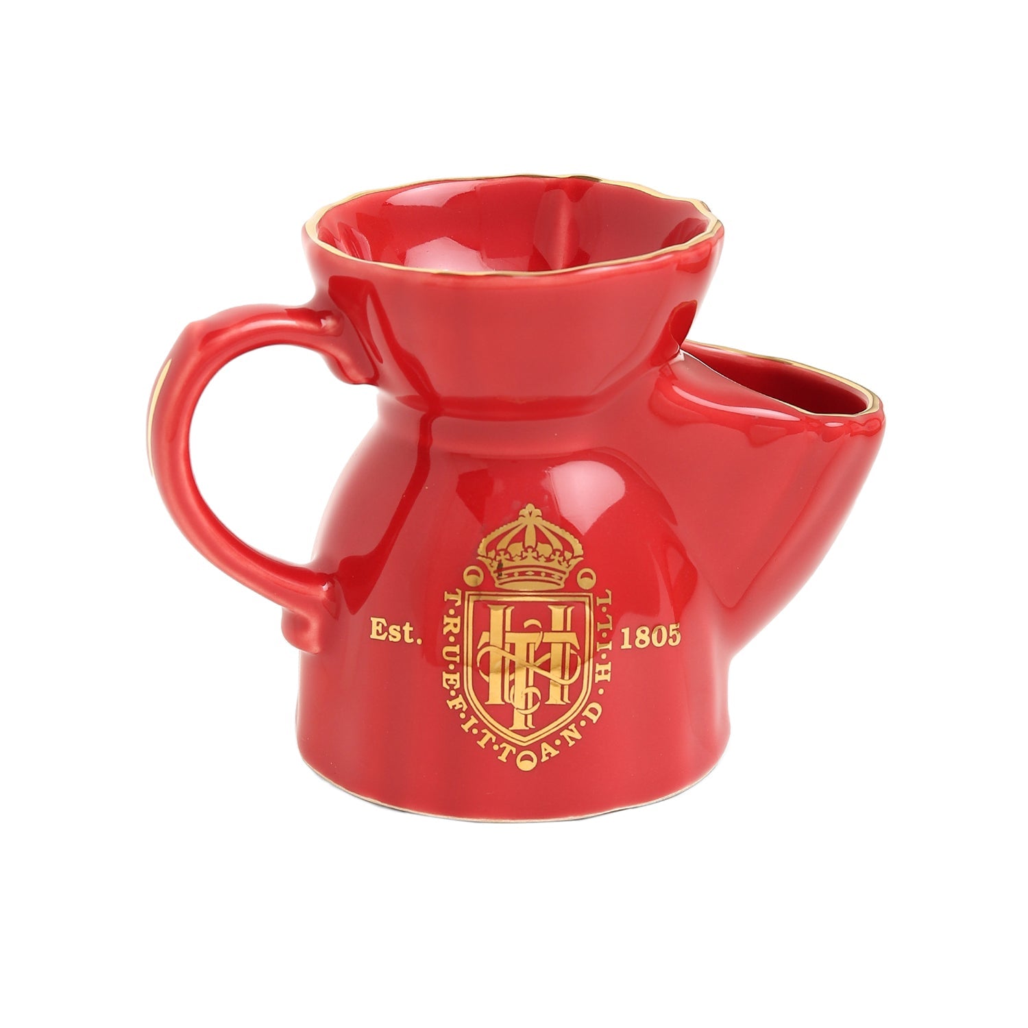 Truefitt & Hill Red Shaving Mug Handcrafted - Truefitt & Hill India