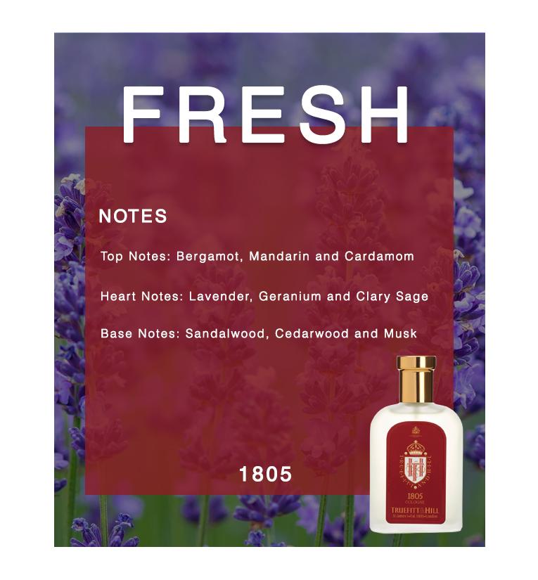 Truefitt & Hill 1805 Cologne Men's Perfume 50ml - Truefitt & Hill India