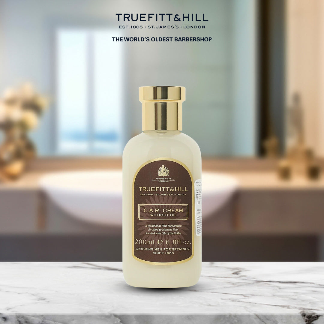 Truefitt & Hill Hair Serum C.A.R. Cream (Without Oil) for Men 200 ml - Truefitt & Hill India