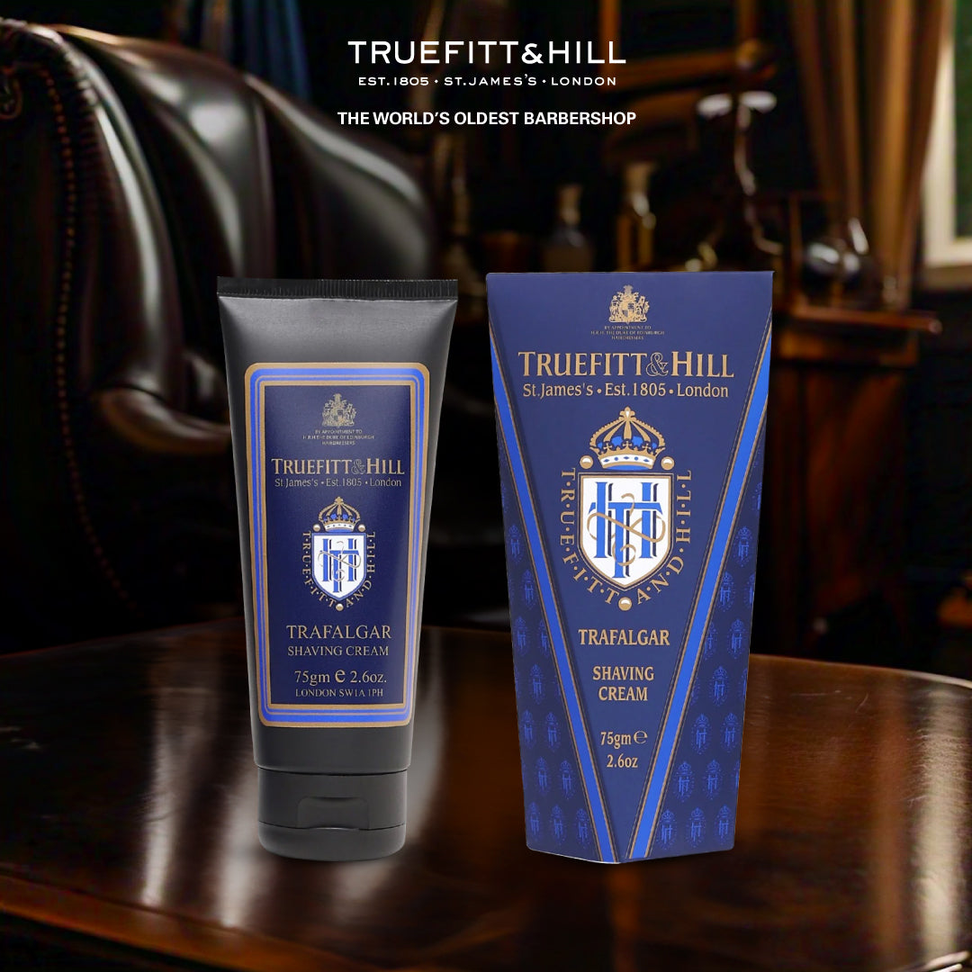 Truefitt & Hill Trafalgar Shaving Cream Tube for Men 75gm - Truefitt & Hill India