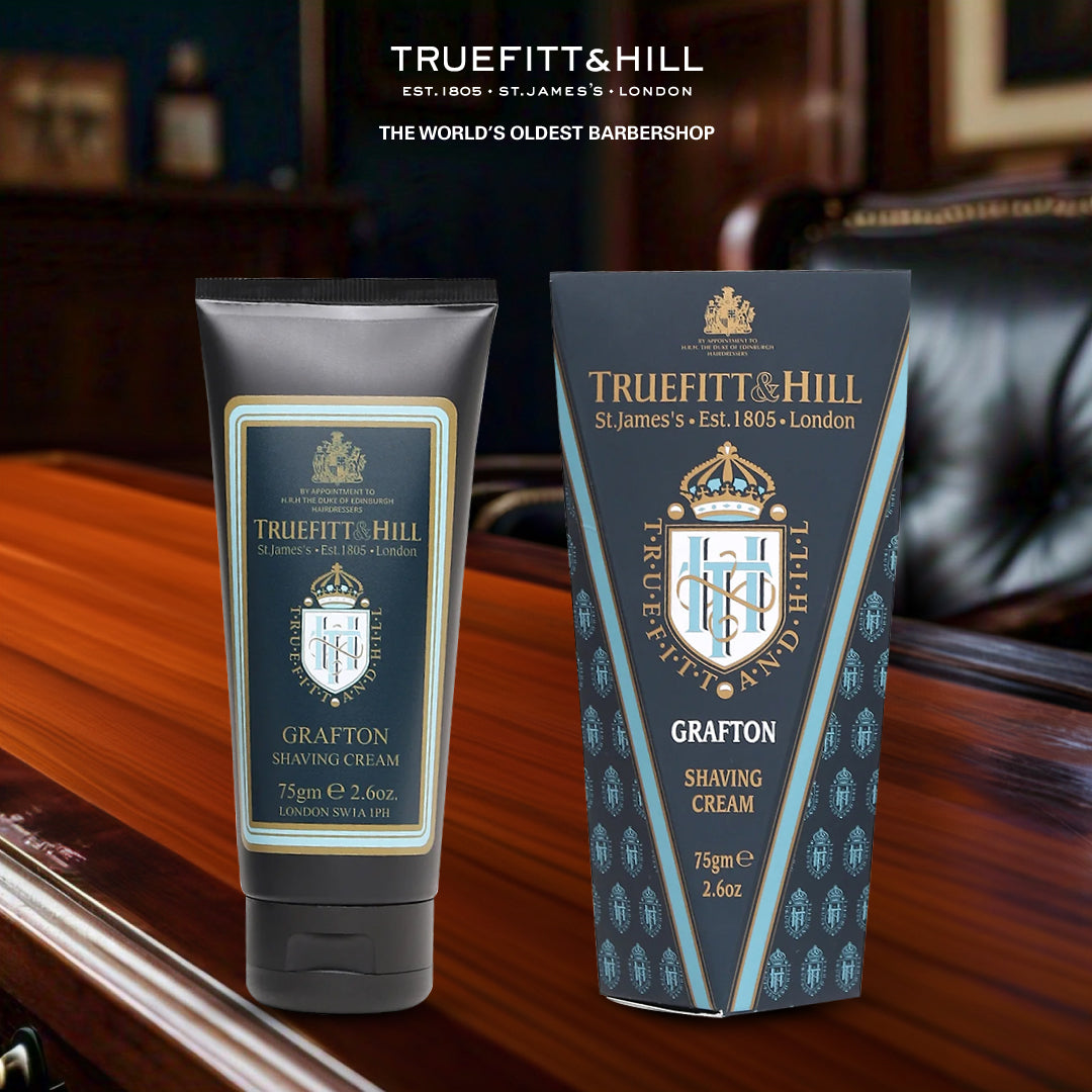 Truefitt & Hill Grafton Shaving Cream Tube for Men 75gm - Truefitt & Hill India