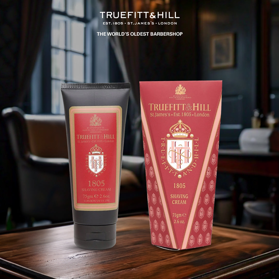 Truefitt & Hill 1805 Shaving Cream Tube for Men 75gm - Truefitt & Hill India