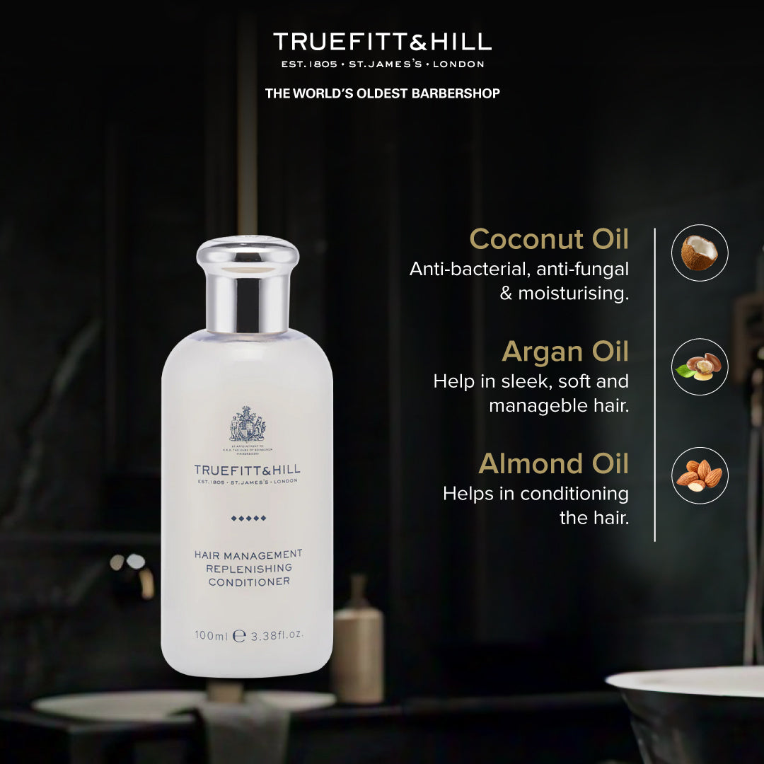 Truefitt & Hill Replenishing  Nourishing Conditioner for Men 100ml - Truefitt & Hill India
