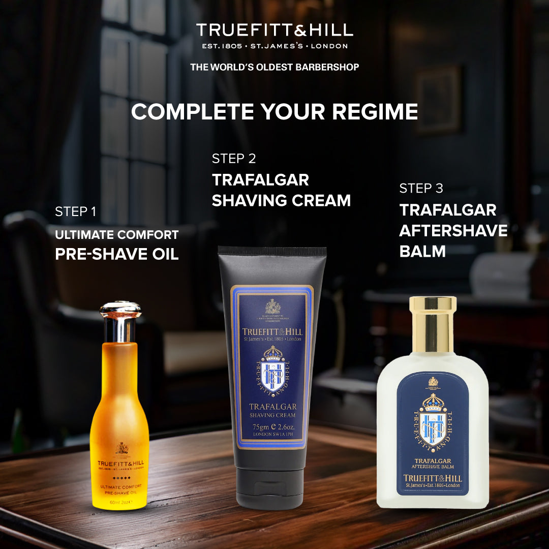 Truefitt & Hill Trafalgar Shaving Cream Tube for Men 75gm - Truefitt & Hill India