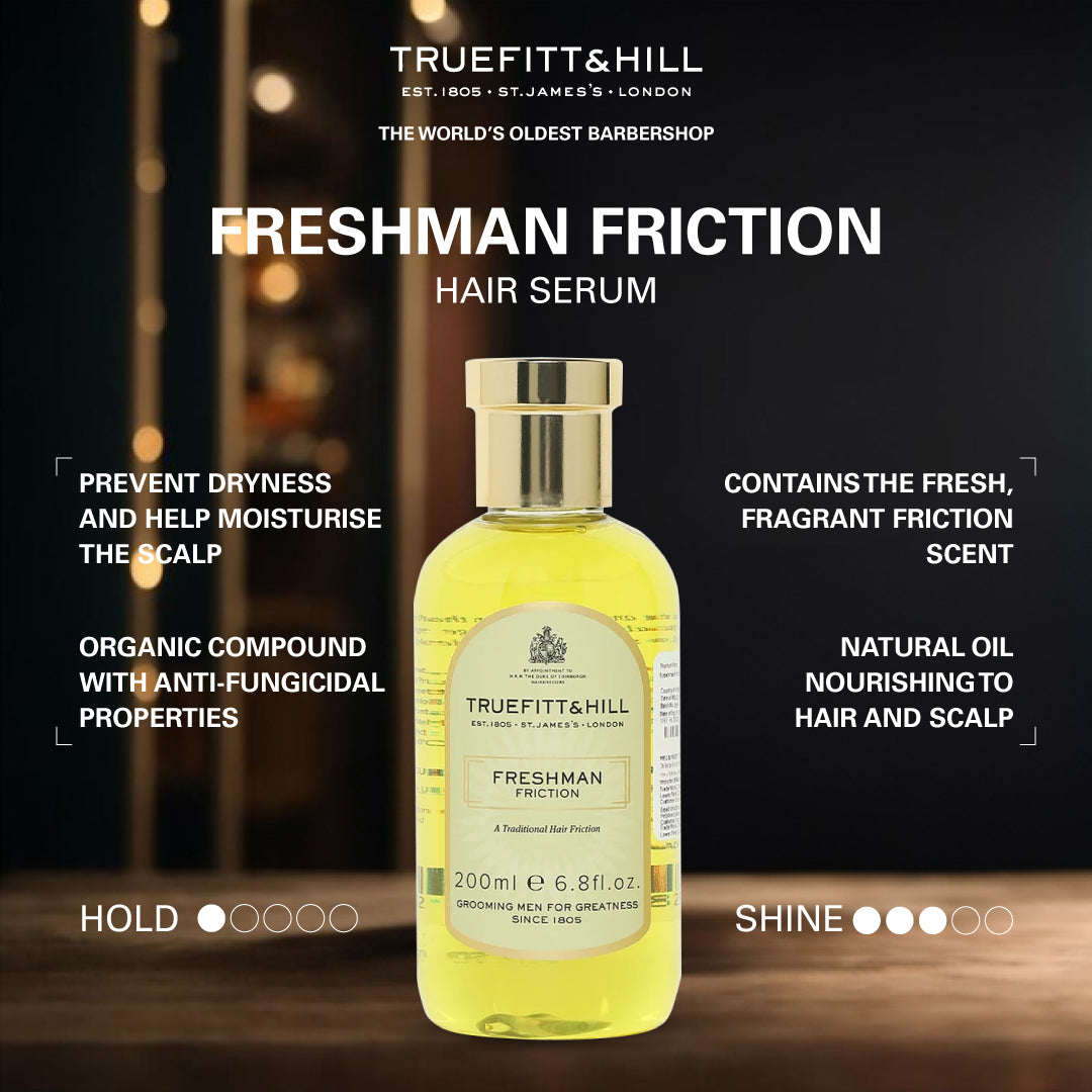 Truefitt & Hill Freshman Friction Hair Serum for Men 200ml - Truefitt & Hill India