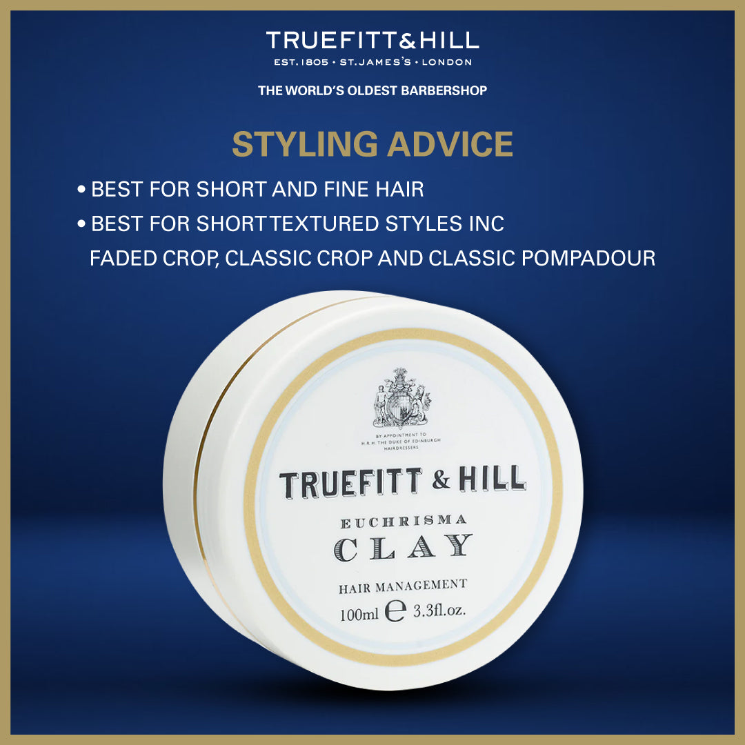 Truefitt & Hill Euchrisma Clay for Men 100ML - Truefitt & Hill India