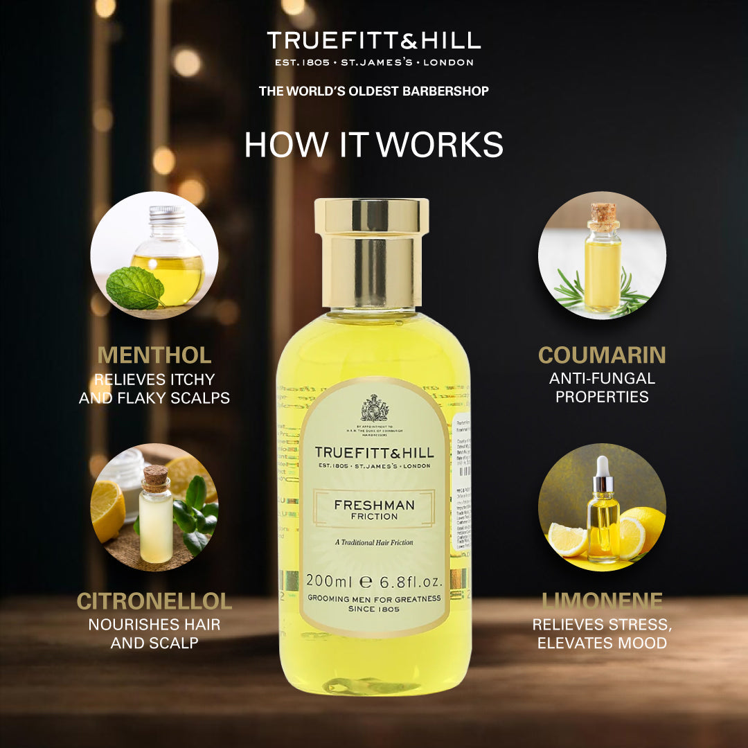 Truefitt & Hill Freshman Friction Hair Serum for Men 200ml - Truefitt & Hill India