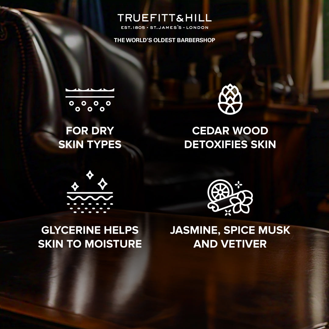 Truefitt & Hill Trafalgar Shaving Cream Bowl for Men 190gm - Truefitt & Hill India