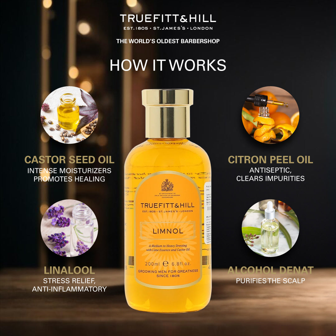 Truefitt & Hill Limnol Hair Serum for Men 200ml - Truefitt & Hill India