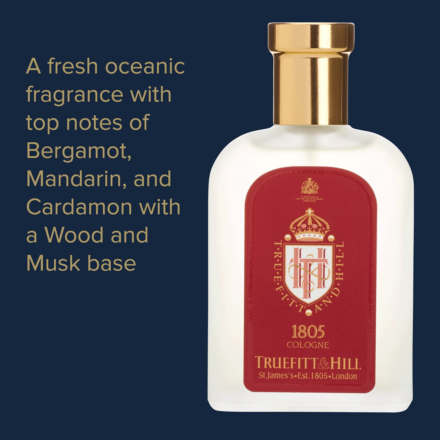 Truefitt & Hill 1805 Cologne Men's Perfume 100ml - Truefitt & Hill India