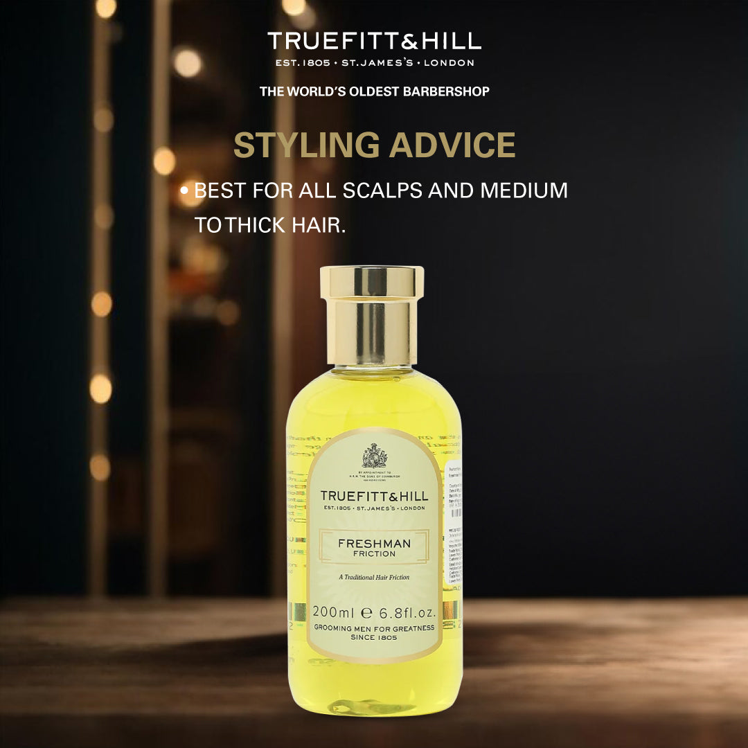 Truefitt & Hill Freshman Friction Hair Serum for Men 200ml - Truefitt & Hill India