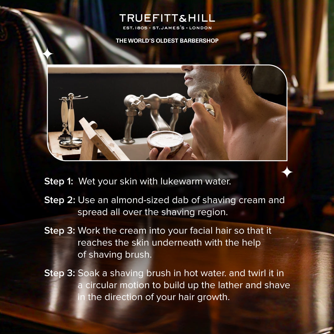 Truefitt & Hill 1805 Shaving Cream Tube for Men 75gm - Truefitt & Hill India