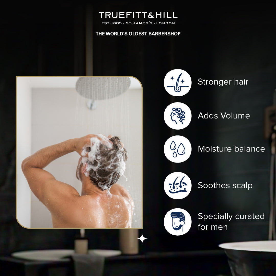 Truefitt & Hill Hair Management Coconut Shampoo for Men 100ml - Truefitt & Hill India