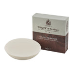 Truefitt & Hill Sandalwood Luxury Shaving Soap refill Wooden Bowl for Men 99gm - Truefitt & Hill India