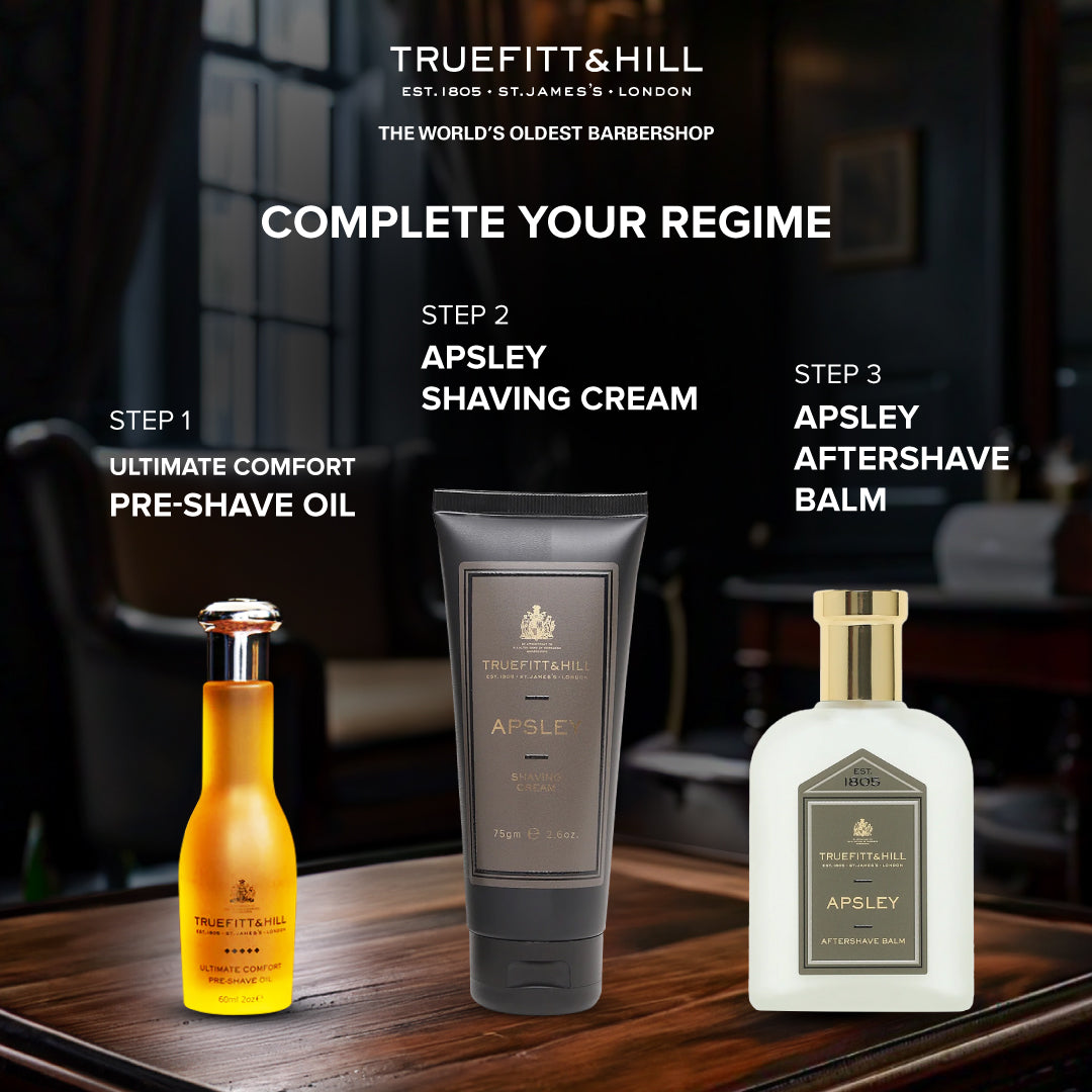 Truefitt & Hill Apsley Shaving Cream Tube for Men 75gm - Truefitt & Hill India
