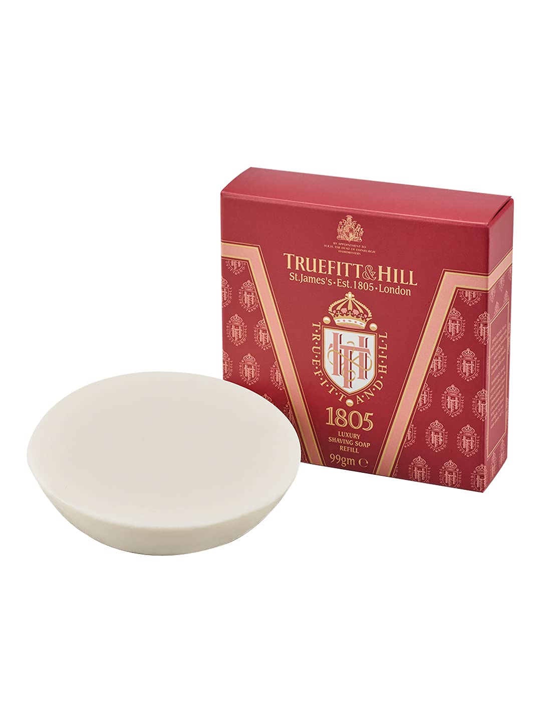 Truefitt & Hill 1805 Luxury Shaving Soap Refill for Men 99gm - Truefitt & Hill India