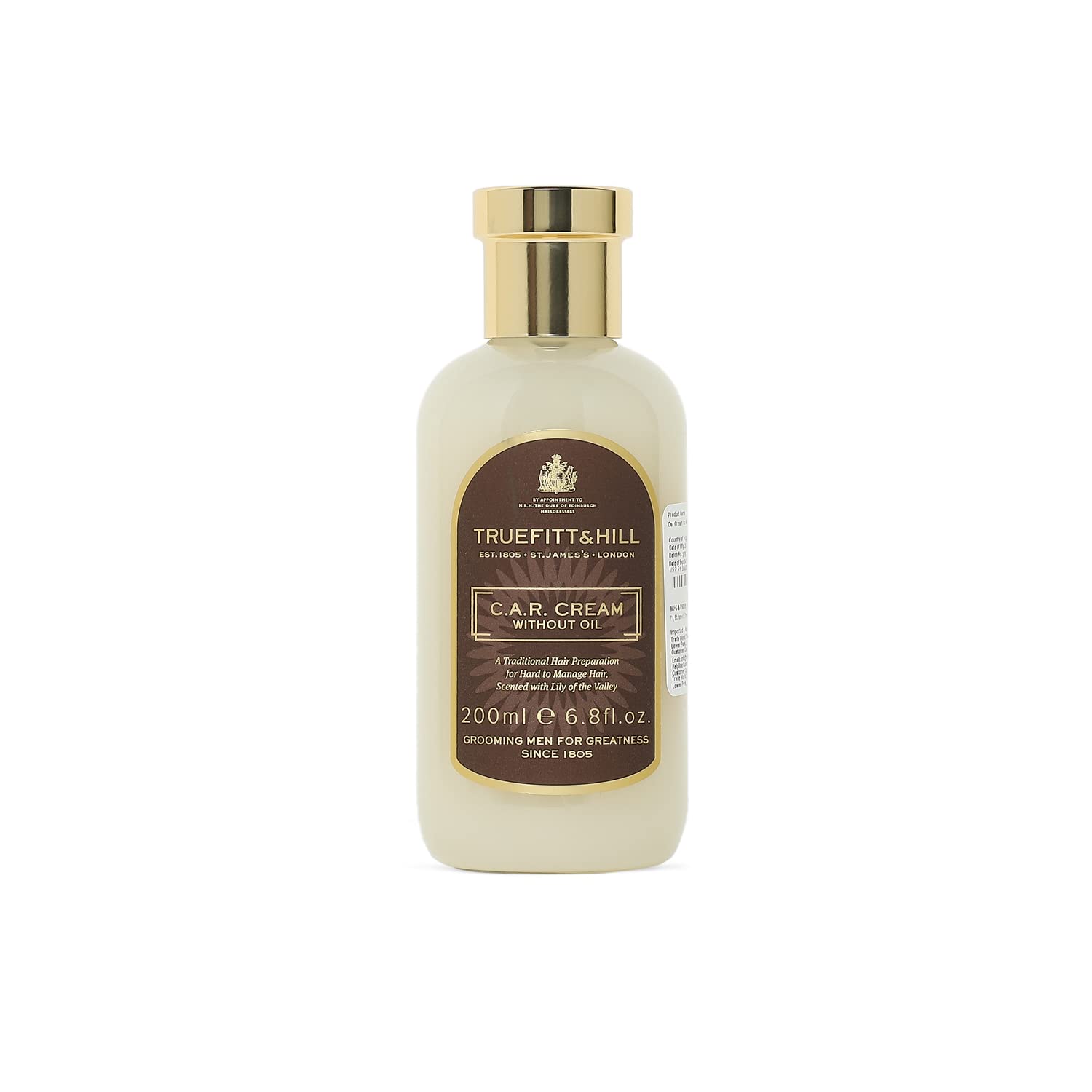 Truefitt & Hill Hair Serum C.A.R. Cream (Without Oil) for Men 200 ml - Truefitt & Hill India