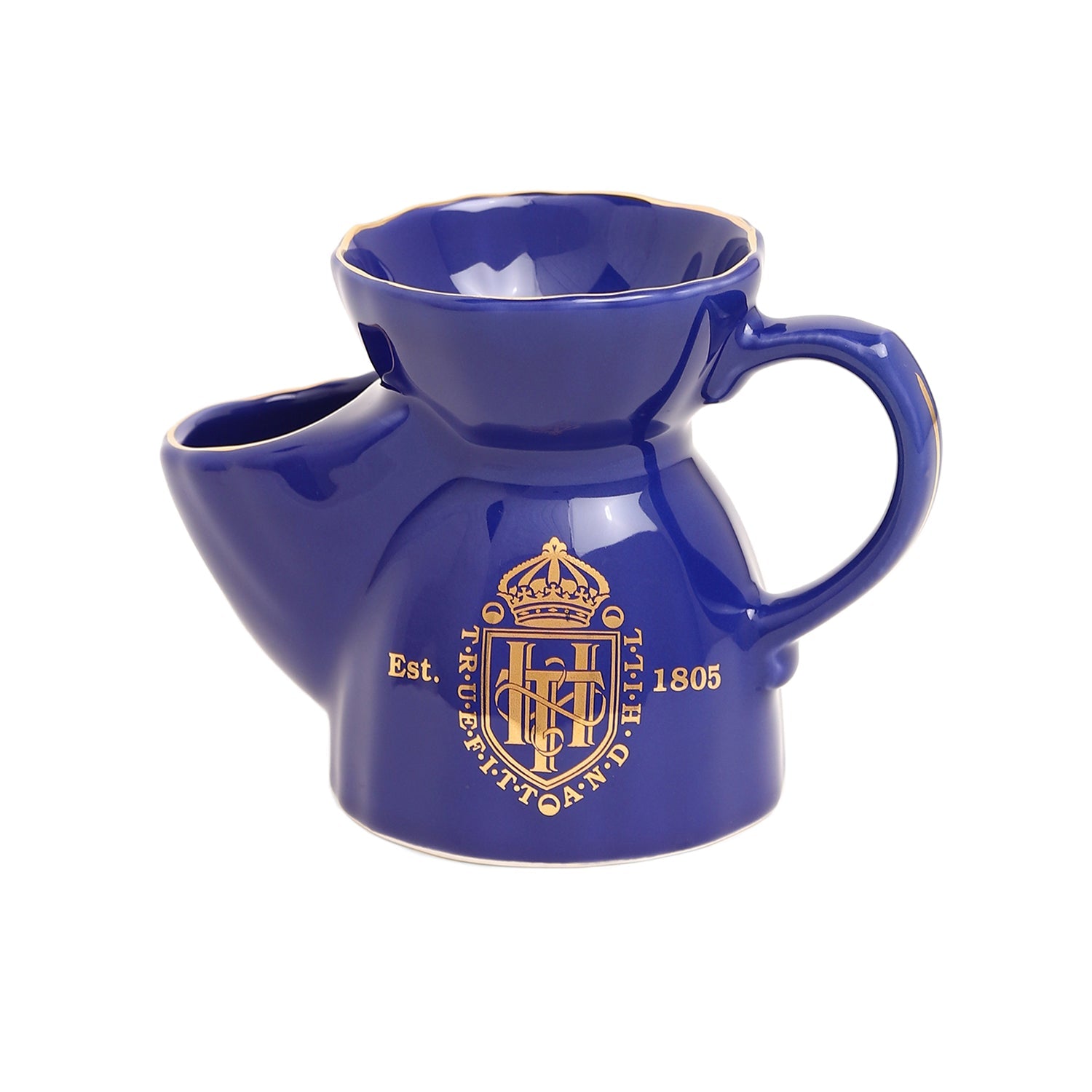 Truefitt & Hill Navy Shaving Mug Handmade 1 Piece - Truefitt & Hill India
