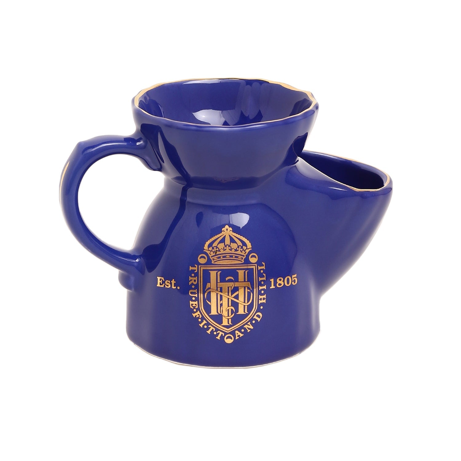 Truefitt & Hill Navy Shaving Mug Handmade 1 Piece - Truefitt & Hill India