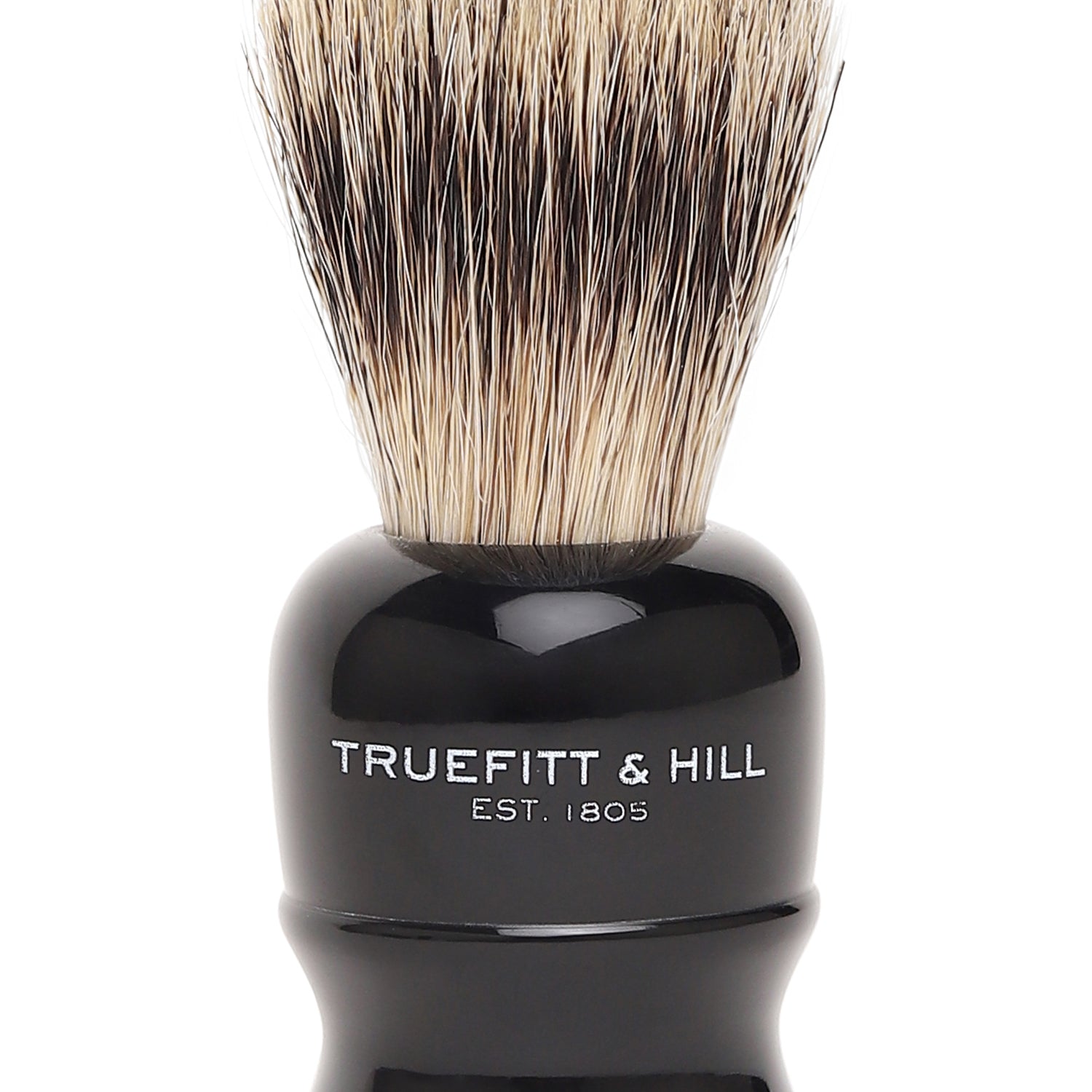 Truefitt & Hill Ebony Tube Traveller Shaving Brush - Truefitt & Hill India