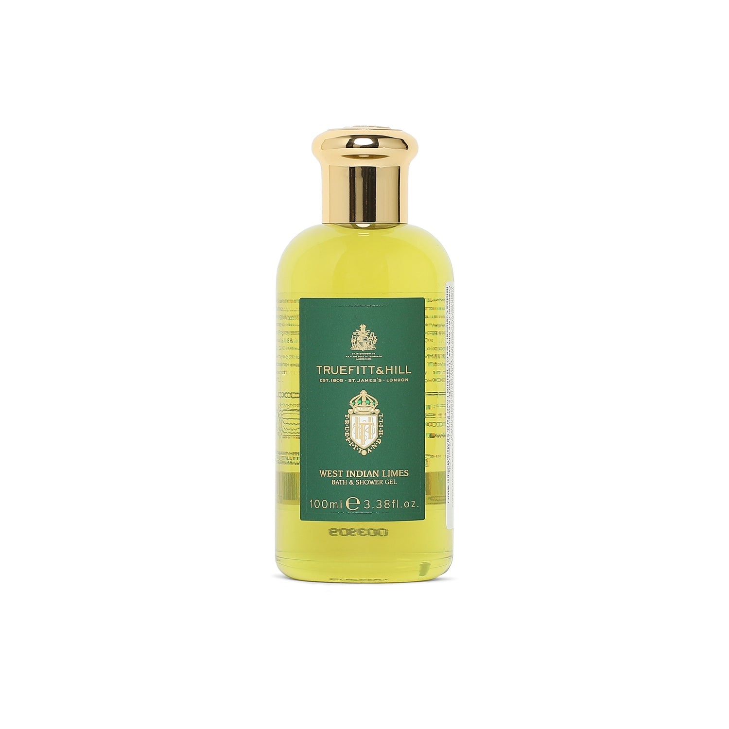 Truefitt & Hill West Indian Limes Men's Bath & Shower Gel 100ml - Truefitt & Hill India