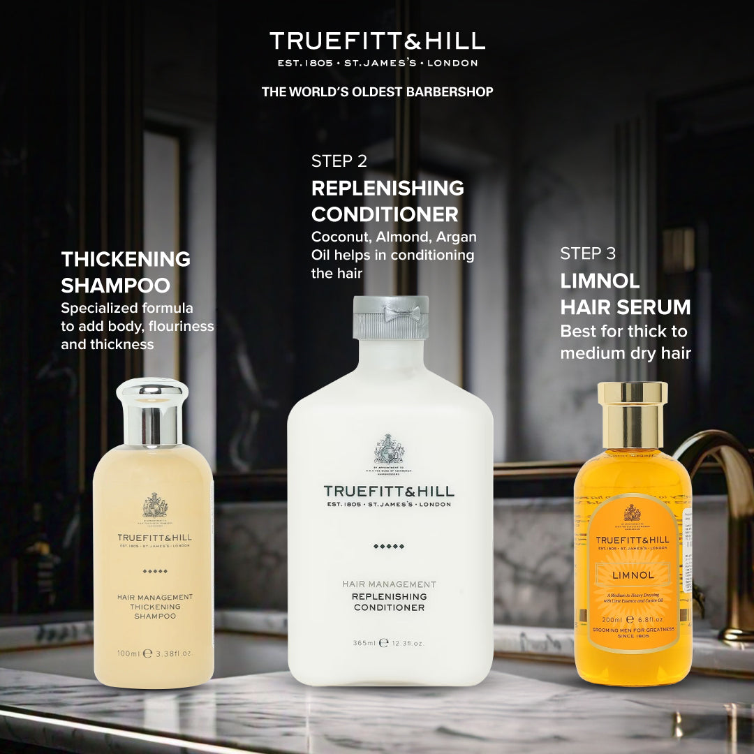 Truefitt & Hill Hair Management Thickening Shampoo for Men 100ml - Truefitt & Hill India