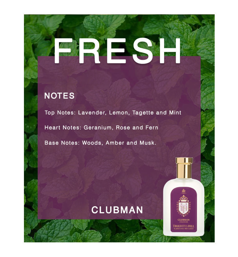 Truefitt & Hill Clubman Cologne Men's Perfume 100ml - Truefitt & Hill India