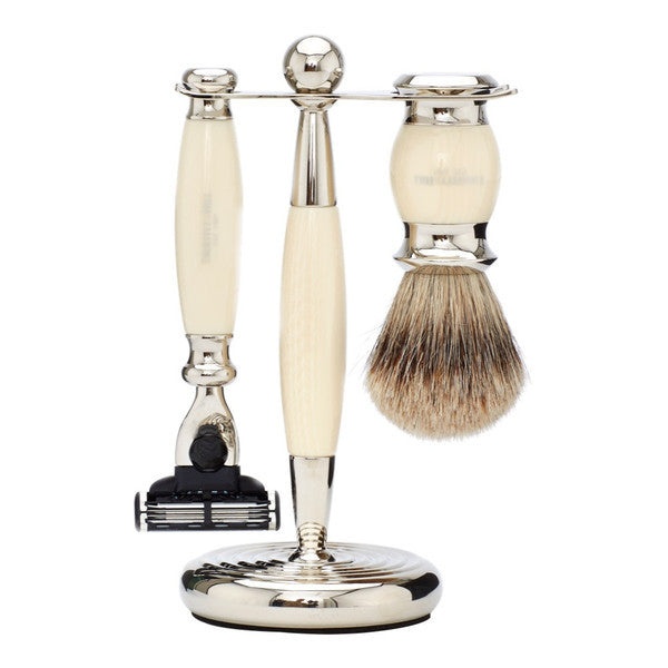 Truefitt & Hill India Shaving Products - Buy Edwardian Collection Shaving set online which comprises of brush, razor & stand.