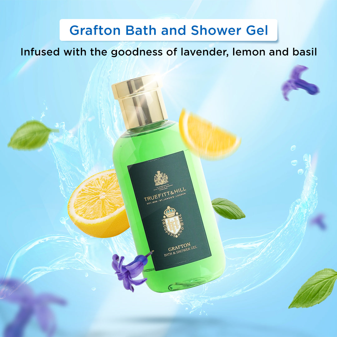Truefitt & Hill Grafton Men's Bath & Shower Gel 100ml - Truefitt & Hill India