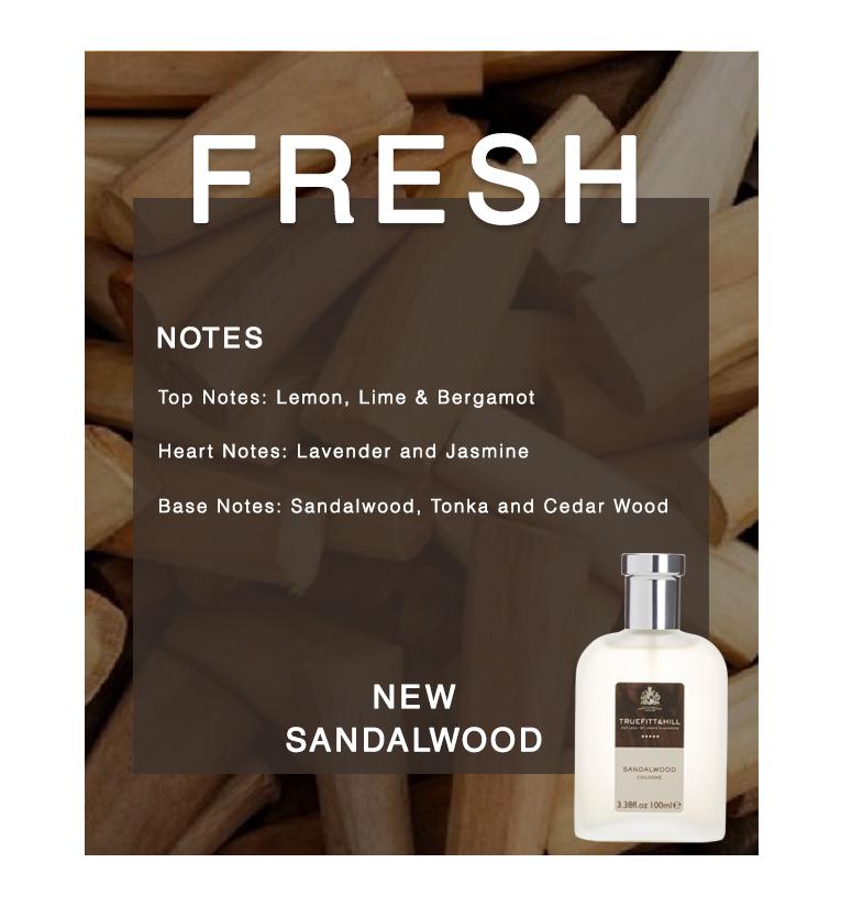 Truefitt & Hill Sandalwood Cologne  Men's Perfume 50ml - Truefitt & Hill India