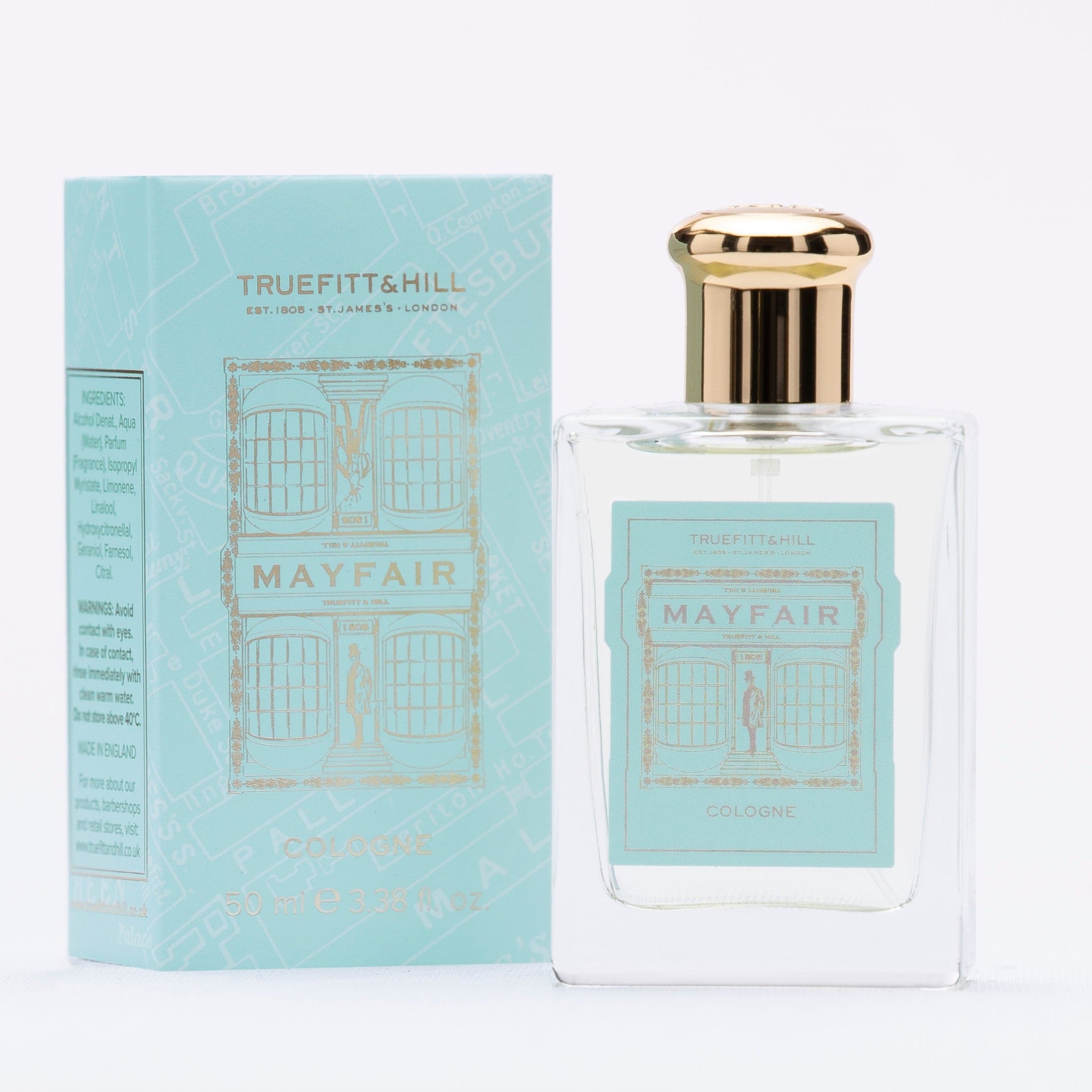 Truefitt & Hill Mayfair Cologne 50ml | Men's  Cologne | Citric & Fresh - Truefitt & Hill India