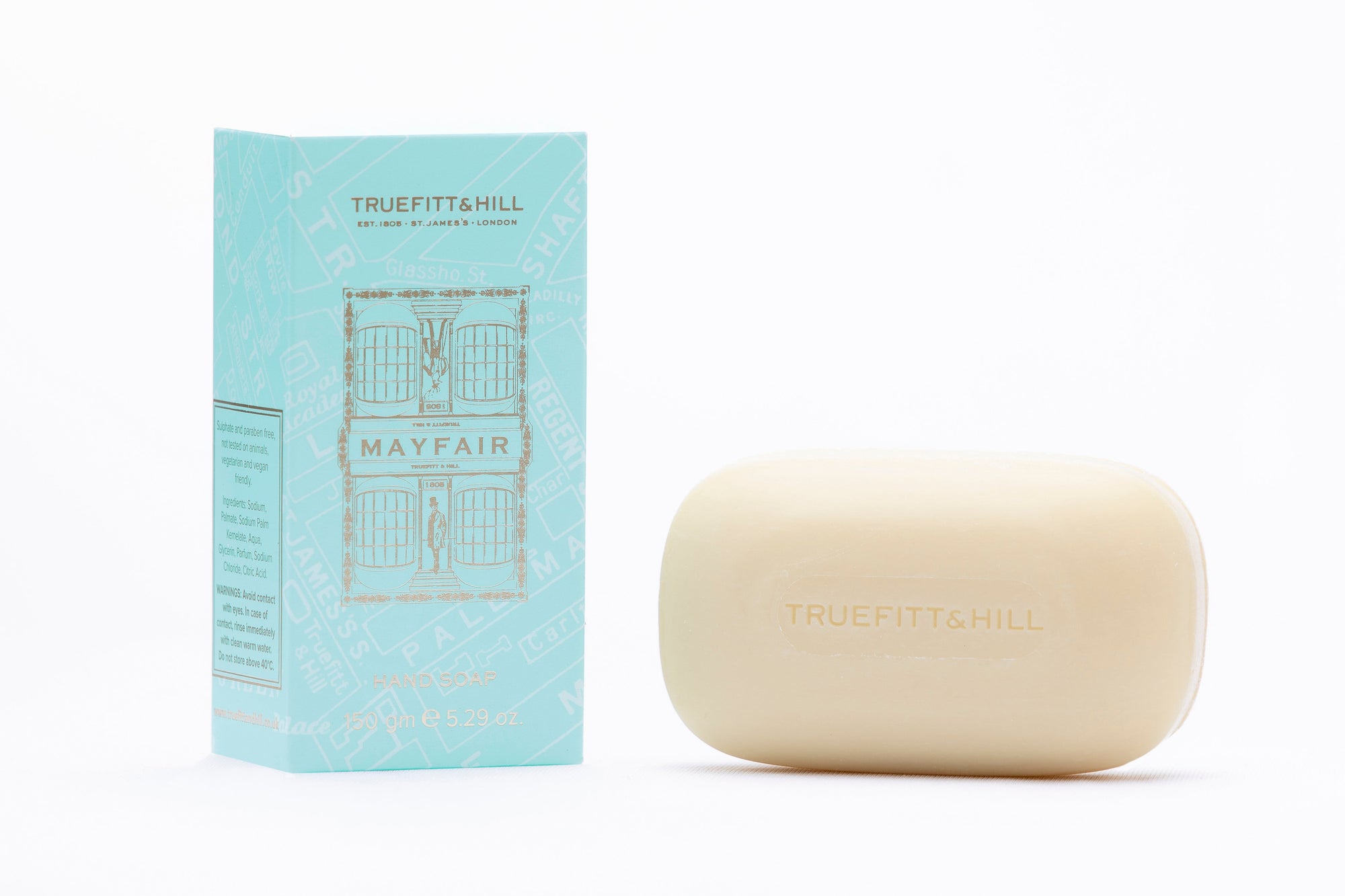 Truefitt & Hill Mayfair Hand Soap for Men 150gms |Pack Of 1 - Truefitt & Hill India