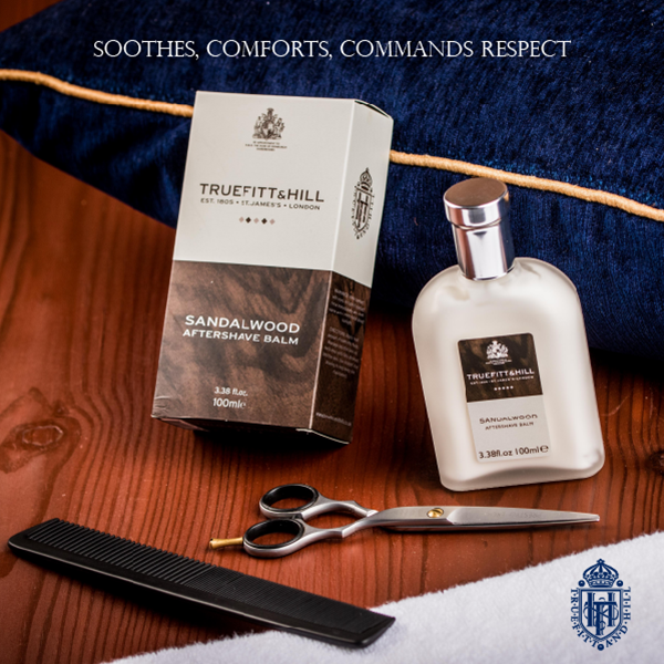 Truefitt & Hill Sandalwood Aftershave Balm for Men 100ml - Truefitt & Hill India