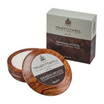 Truefitt & Hill Sandalwood Luxury Shaving Soap in Wooden Bowl  for Men 100gm - Truefitt & Hill India