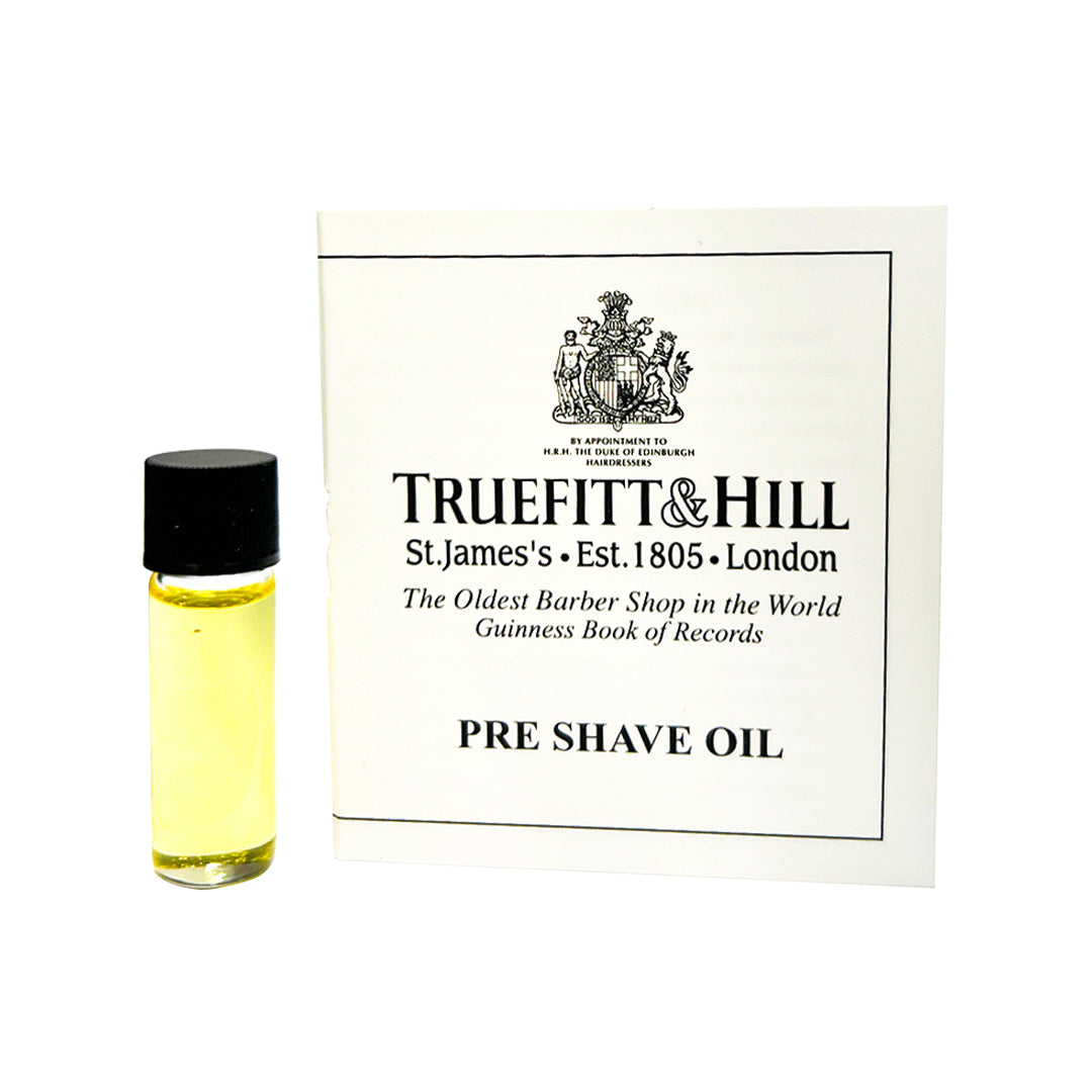 Truefitt & Hill Pre-Shave Oil Trial Pack - 1.5ml (Pack of 1)