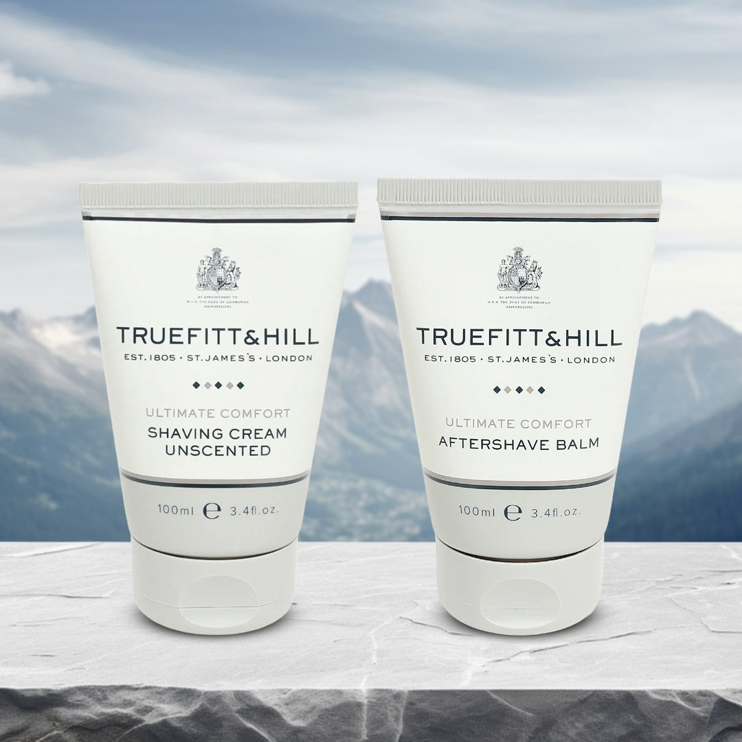 Truefitt & Hill Ultimate Comfort Aftershave Balm &  Shaving Cream for Men 100gm - Truefitt & Hill India