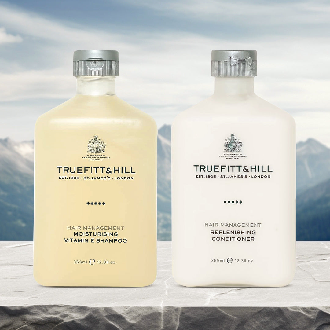 Truefitt & Hill Hair Management Moisturizing Vitamin E Shampoo & Conditioner - Truefitt & Hill India